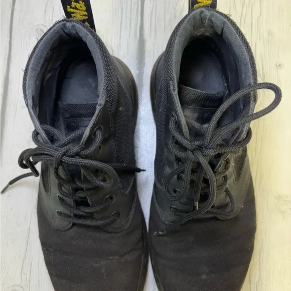 Doc Martens Luana Air Wair Black Leather Boots Women’s Size 9 Men’s Size…