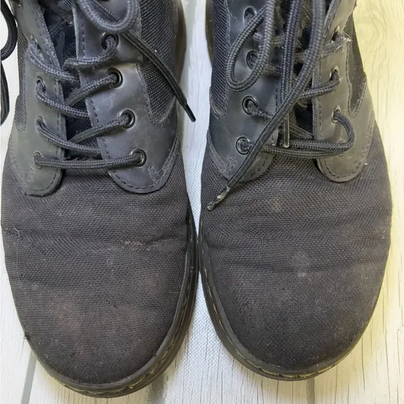 Doc Martens Luana Air Wair Black Leather Boots Women’s Size 9 Men’s Size…