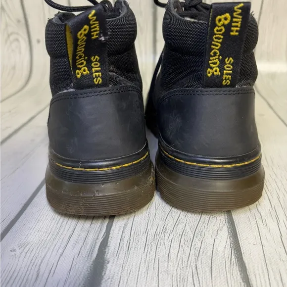 Doc Martens Luana Air Wair Black Leather Boots Women’s Size 9 Men’s Size…