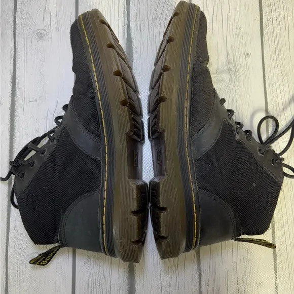 Doc Martens Luana Air Wair Black Leather Boots Women’s Size 9 Men’s Size…