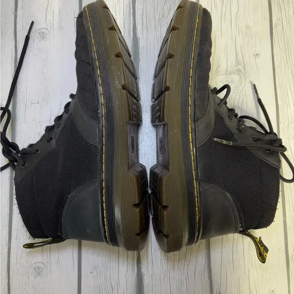 Doc Martens Luana Air Wair Black Leather Boots Women’s Size 9 Men’s Size…