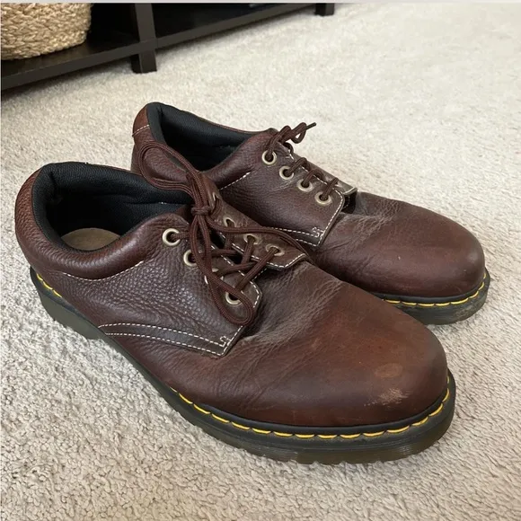 Doc Marten’s Men’s Boston Brown Leather Oxford Loafers