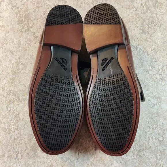 Dockers Sinclair Loafers Mens 13 M Leather Dress Tassel Slip-on Shoes Brand New