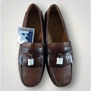Dockers Sinclair Loafers Mens 13 M Leather Dress Tassel Slip-on Shoes Brand New