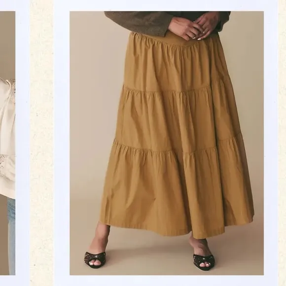Doen Sanremo Skirt in Coriander