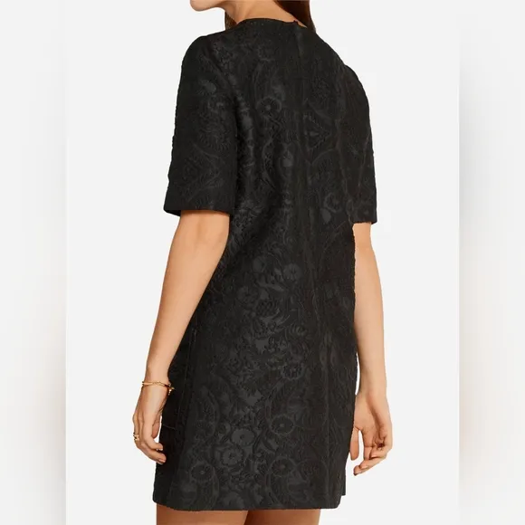 Dolce &amp; Gabbana JACQUARD BUTTON-EMBELLISHED Dress