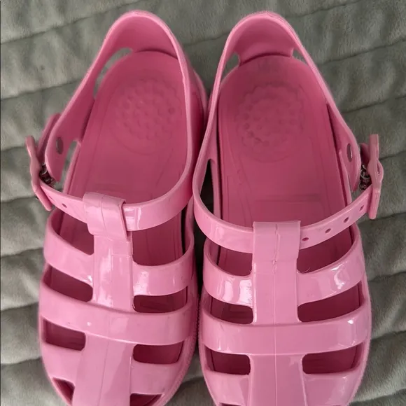 Dolce &amp; Gabbana Pink Sandals Fisherman Style