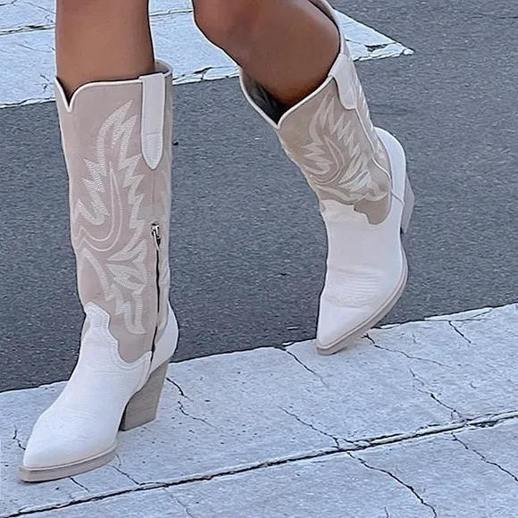 Dolce‎ Vita Blanch Western Boots