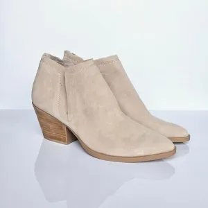 Dolce Vita Boots Dahlia Dune Suede Ankle Booties NEW Size 11