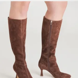 Dolce Vita Gyra Brown Suede Knee-High Boots