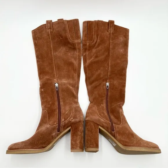 Dolce Vita Sarie Boots Brandy Suede