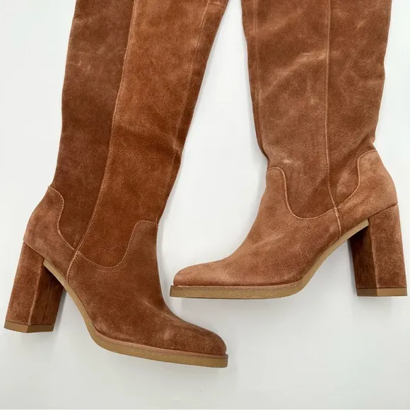 Dolce Vita Sarie Boots Brandy Suede