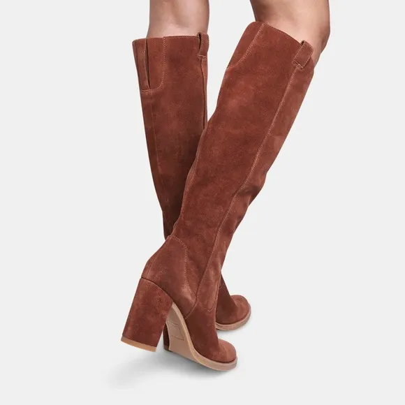 Dolce Vita Sarie Boots Brandy Suede