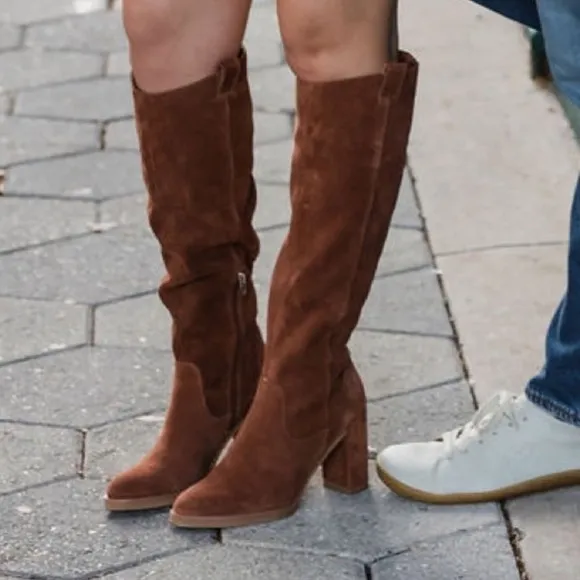 Dolce Vita Sarie Boots Brandy Suede