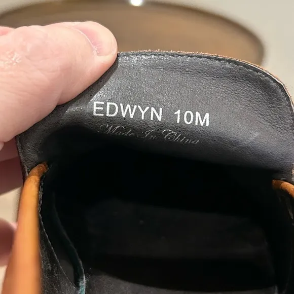 Donald Pliner Edwin Brown Leather Loafers Size 10M