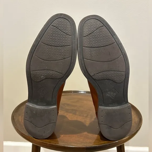 Donald Pliner Edwin Brown Leather Loafers Size 10M