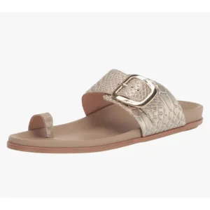 Donald Pliner / Lorenzo Vintage Python Sandal / Classic Luxury Style Sandals