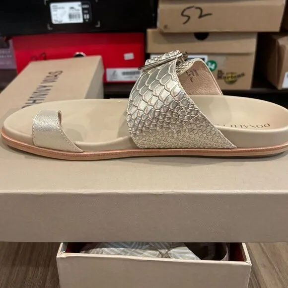 Donald Pliner / Lorenzo Vintage Python Sandal / Classic Luxury Style Sandals