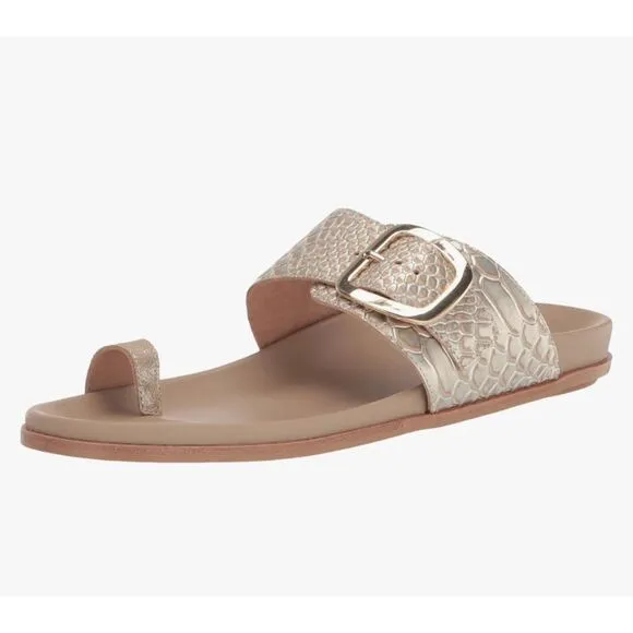 Donald Pliner / Lorenzo Vintage Python Sandal / Classic Luxury Style Sandals