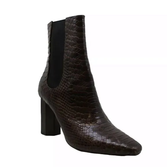 Donald Pilner LAILA2~ZP dark brown boots
