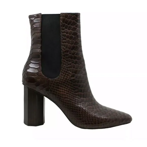 Donald Pilner LAILA2~ZP dark brown boots