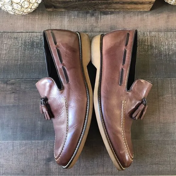 Donald Pliner Leather Loafers