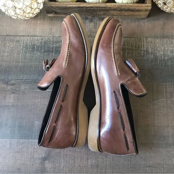 Donald Pliner Leather Loafers