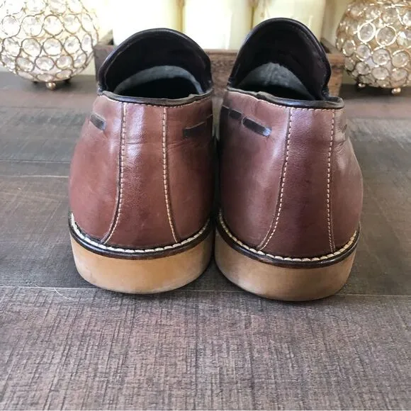 Donald Pliner Leather Loafers