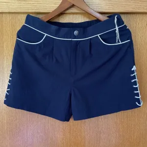 Double D Ranch - Twitterpated Shorts - Midnight Blue - 10 - Classic Western -NWT