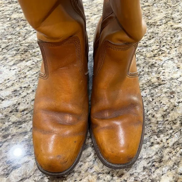 Double H Vintage Men’s Leather Boots, Size 10 D