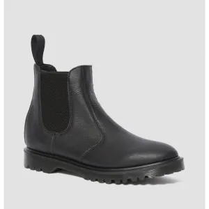 Dr. Doc Martens Boots Womens Sz 10 Black Leather Inuck Chelsea Slip On Punk NWOT