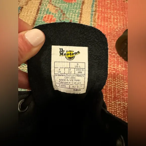 Dr Martens 101 VIRGINIA LEATHER ANKLE BOOTS