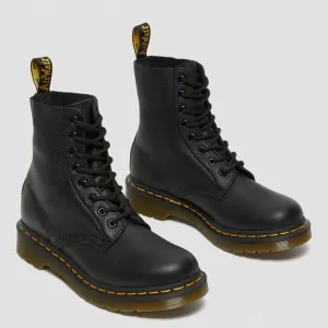 Dr. Martens 1460 Pascal Virginia Black Leather Boots size 7