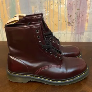 Dr. Martens 1460 Vegan Cherry Burgundy Classic Boots 23756 Mens 12
