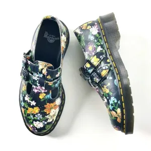 Dr Martens 8085 Darcy Floral Mary Jane Loafers Women’s 5 Shoes