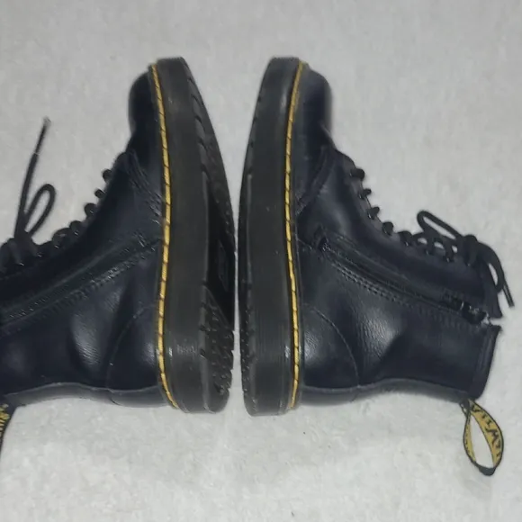 Dr. Martens Black Leather Boots