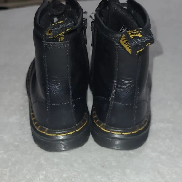 Dr. Martens Black Leather Boots