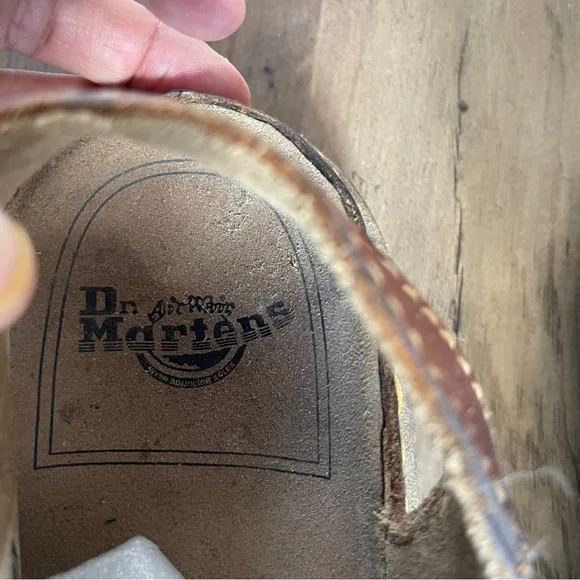 Dr. Martens Brown Leather Fisherman Sandals