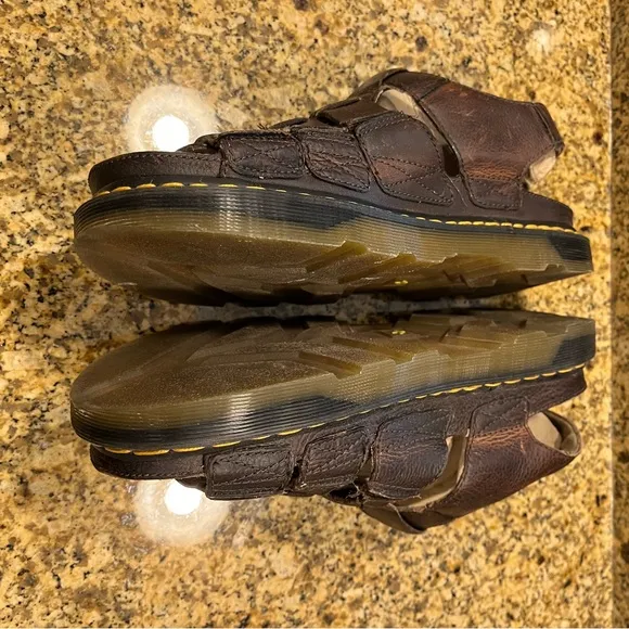 Dr. Marten’s Brown Leather Fisherman’s sandals Men’s US 12 Classic Style