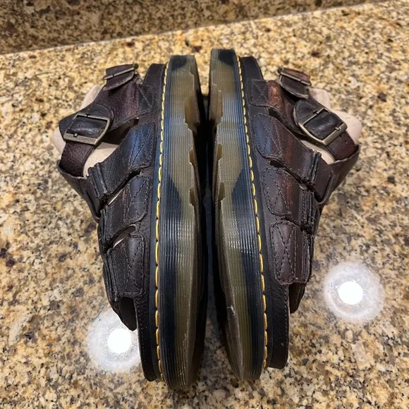 Dr. Marten’s Brown Leather Fisherman’s sandals Men’s US 12 Classic Style