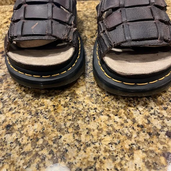 Dr. Marten’s Brown Leather Fisherman’s sandals Men’s US 12 Classic Style