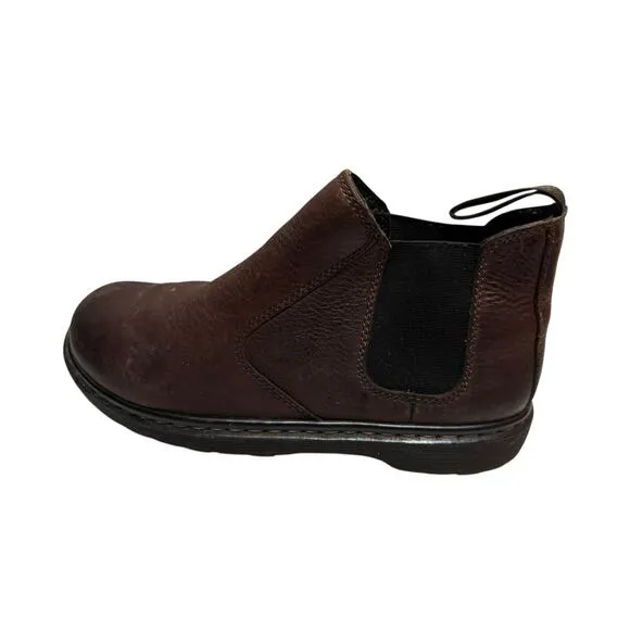Dr Martens Conrad Brown Leather Chelsea Ankle Boots Slip On Size 7