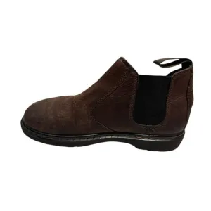Dr Martens Conrad Brown Leather Chelsea Ankle Boots Slip On Size 7