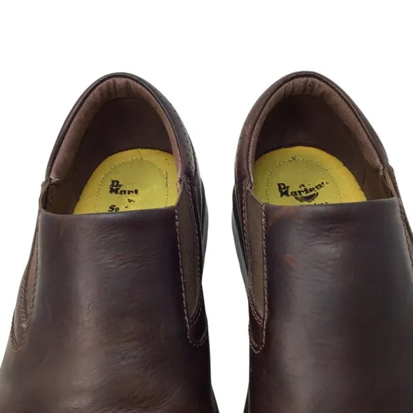 Dr. Martens Doc Docs Orson Loafers Shoes Men's 12 Brown Leather Slip On Casual