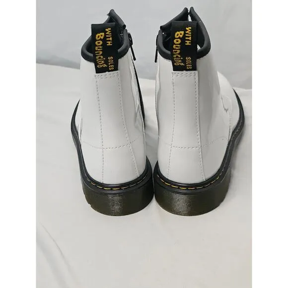 Dr Martens kids smooth leather boots