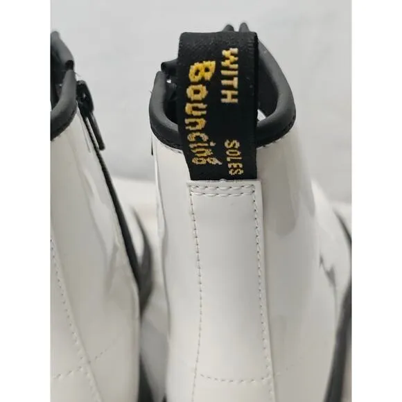 Dr Martens kids smooth leather boots