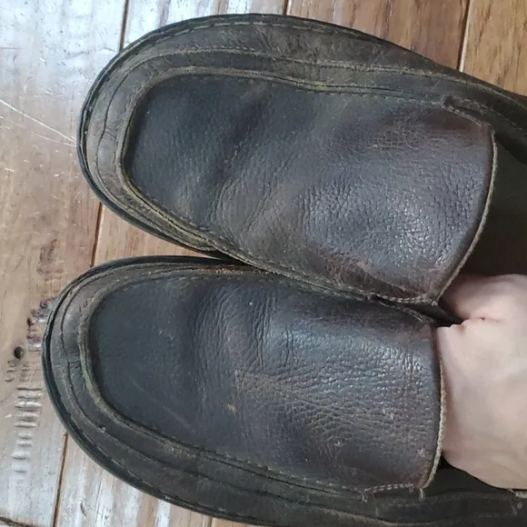 Dr. Martens Lennon brown leather loafers