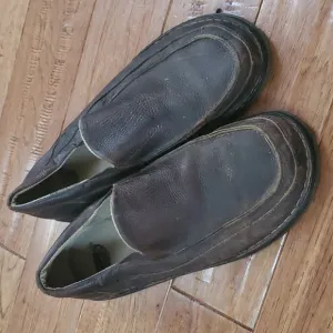 Dr. Martens Lennon brown leather loafers