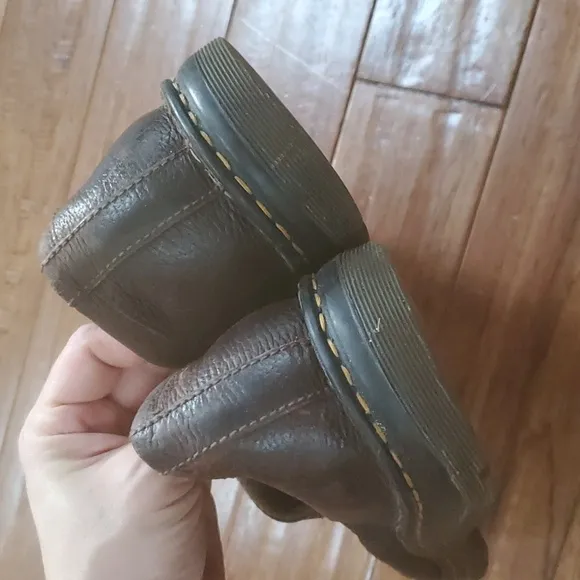 Dr. Martens Lennon brown leather loafers