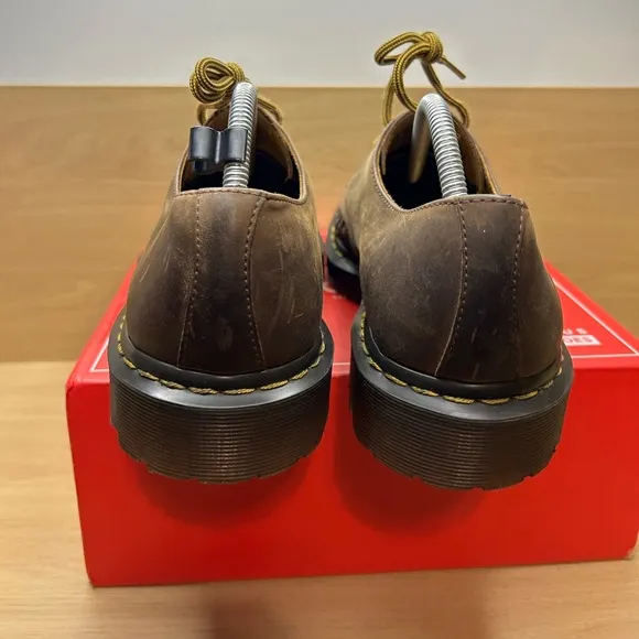 Dr Martens men Ezra interwoven Three Eyed Brown Sandals Size 10
